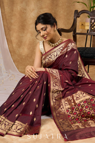 Timeless Benarasi Classic Semi Silk Saree