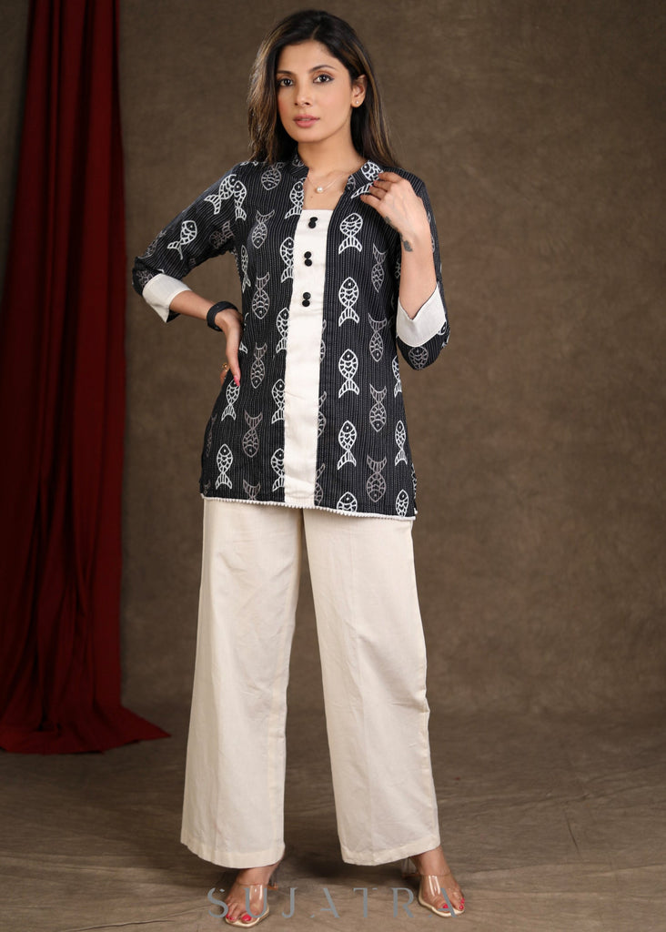 ON-SALE-black-katha-printed-cotton-top