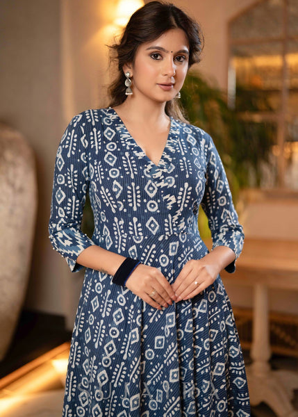 ON-SALE-sale-elegant-indigo-combination-flared-kurta-pant-optional