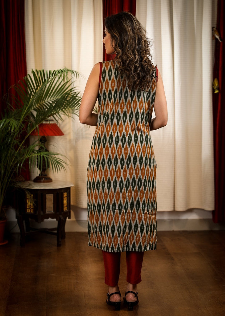 ON-SALE-sale-straight-cut-smart-ikat-kurta