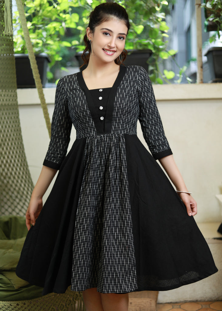 Buy Black Dresses for Women by AERO JEANS WOMENS Online | Ajio.com
